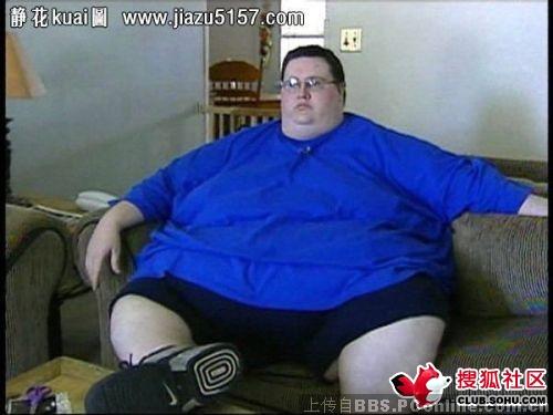 [贴图]当４００斤男子减肥后的样子～～吓死你～～｀