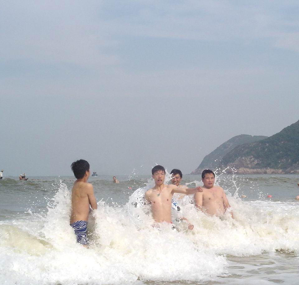 踏浪!