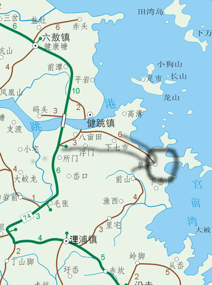 这一夜我与海为邻(三门沙滩留影)