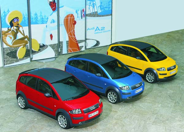 AUDI车系里的QQ   AUDI  A2