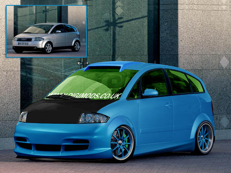 AUDI车系里的QQ   AUDI  A2