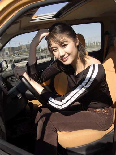 香车配美女.爽不爽你说了算