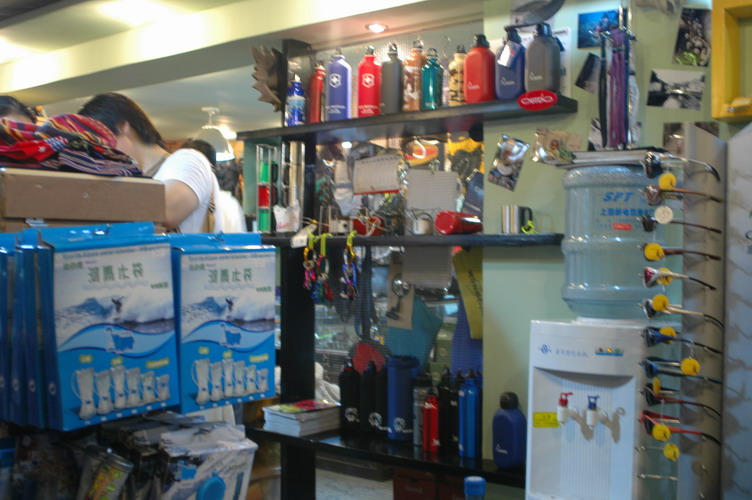 上海户外店感受