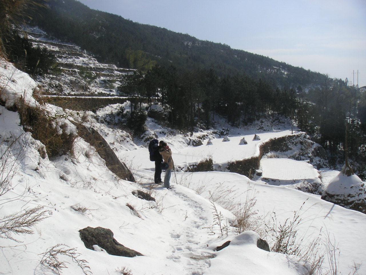 2005年1月1日北山冰雪世界行