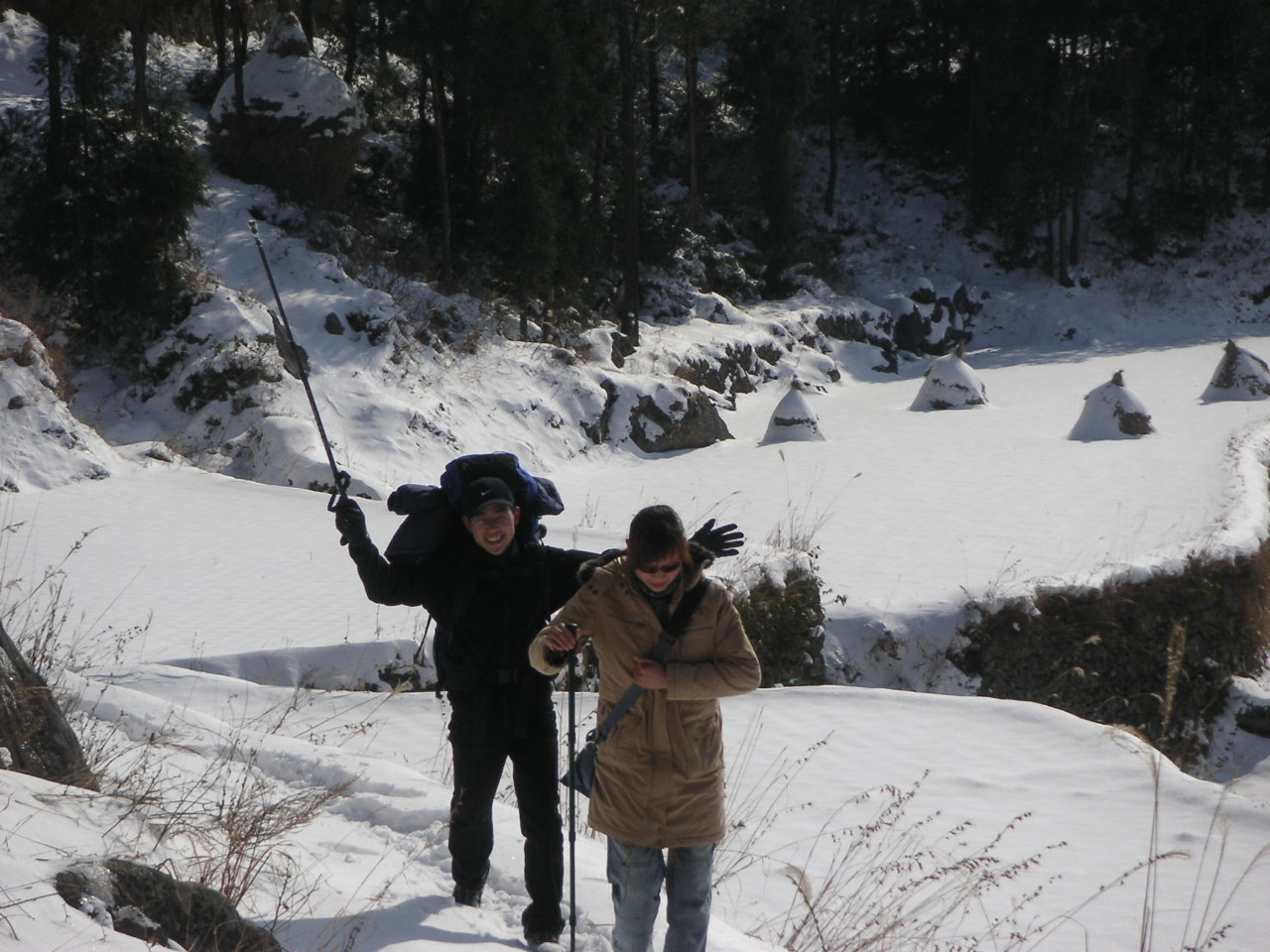 2005年1月1日北山冰雪世界行