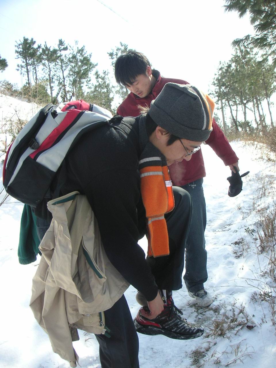 2005年1月1日北山冰雪世界行