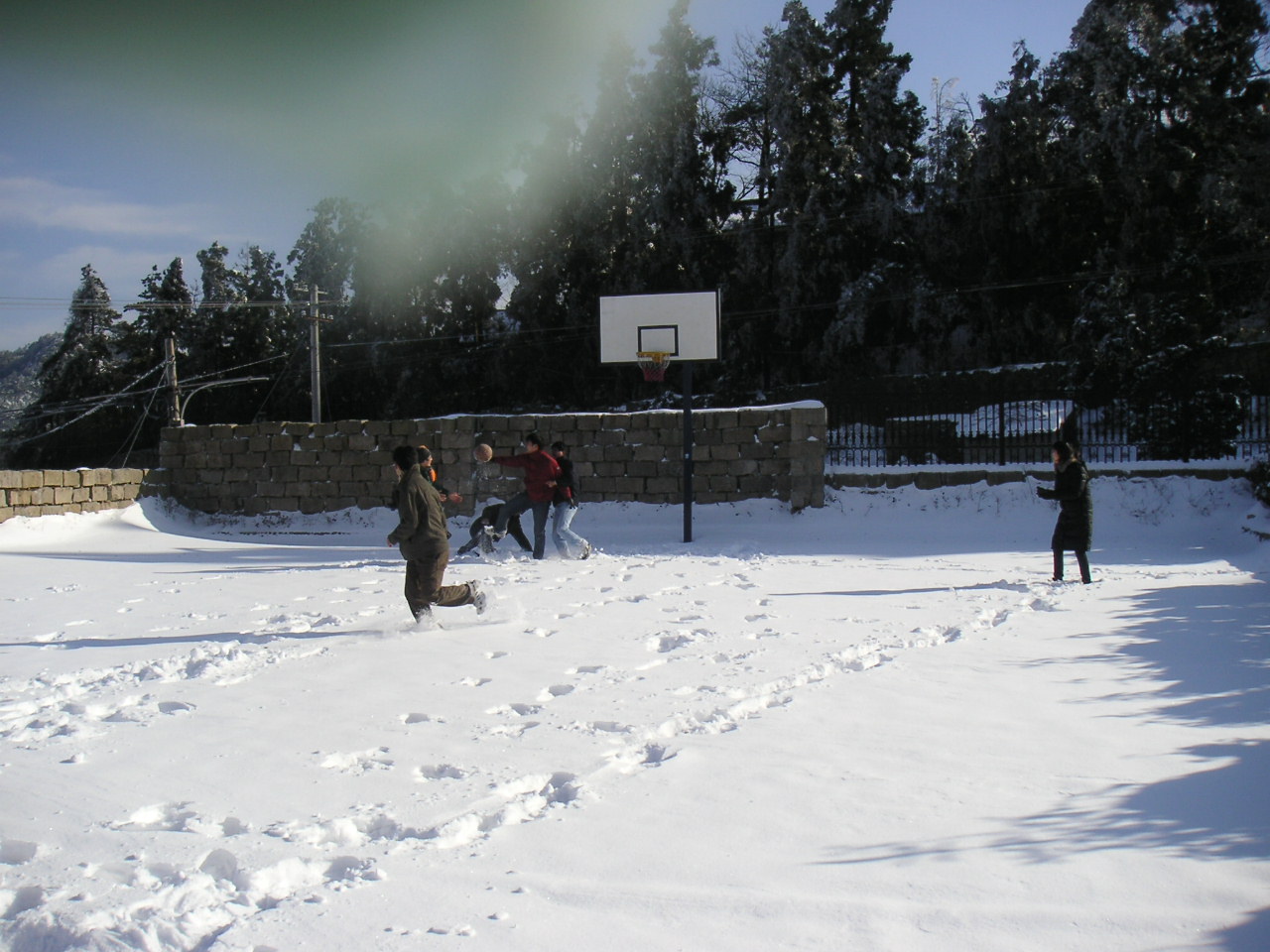 2005年1月1日北山冰雪世界行