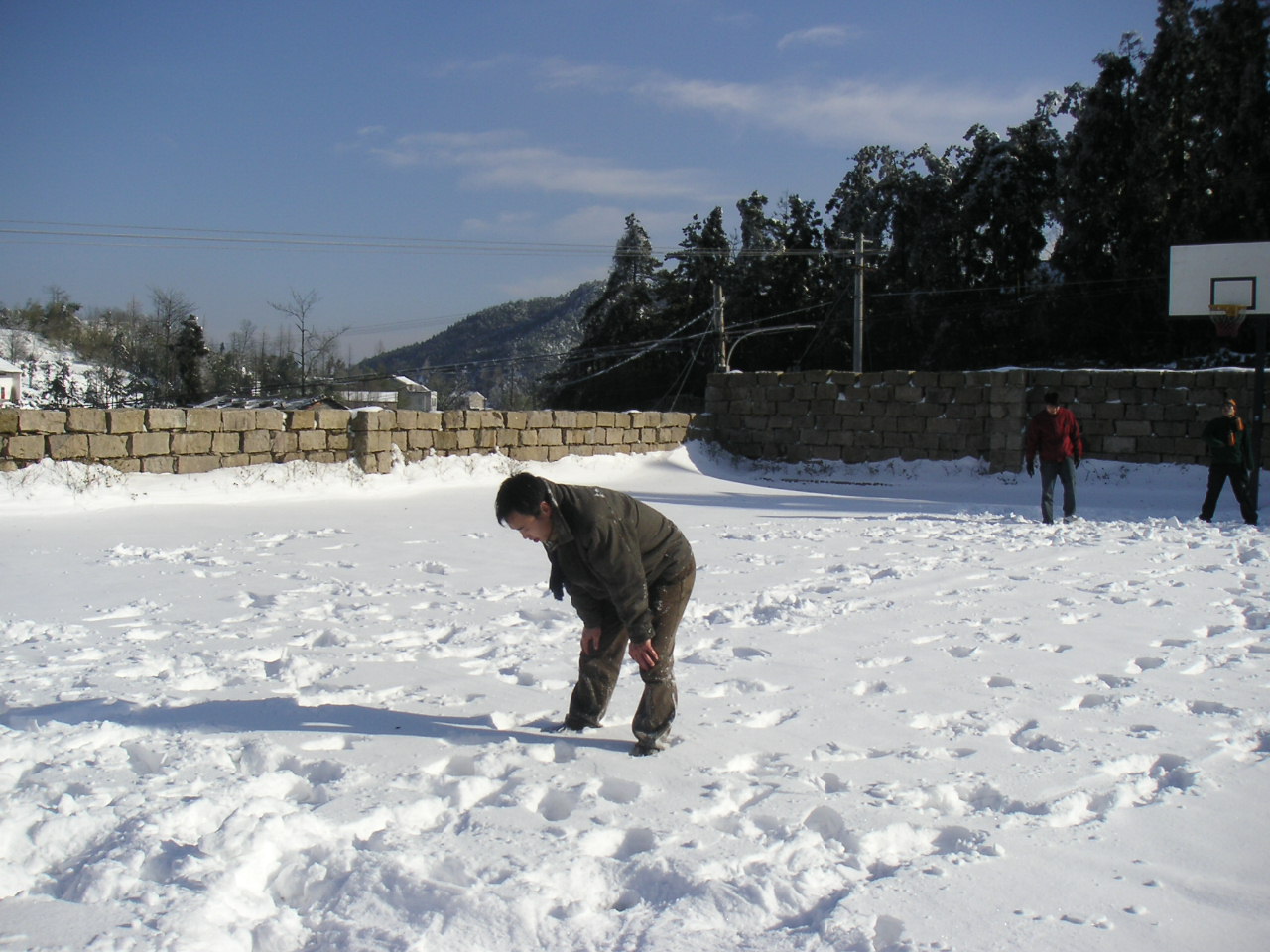 2005年1月1日北山冰雪世界行