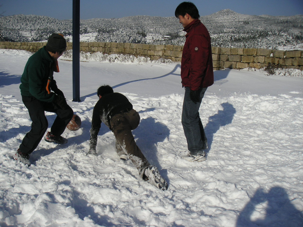 2005年1月1日北山冰雪世界行