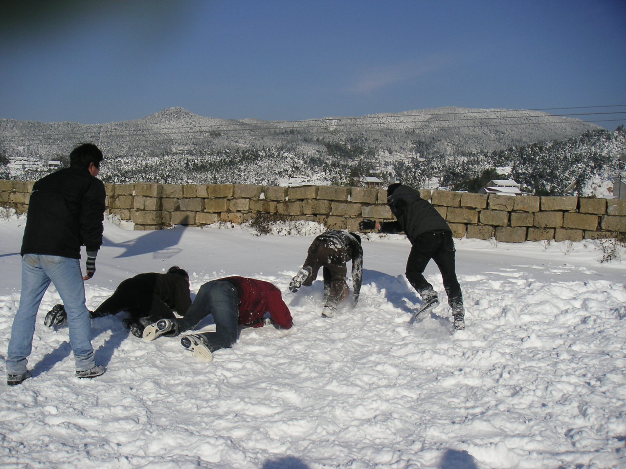 2005年1月1日北山冰雪世界行