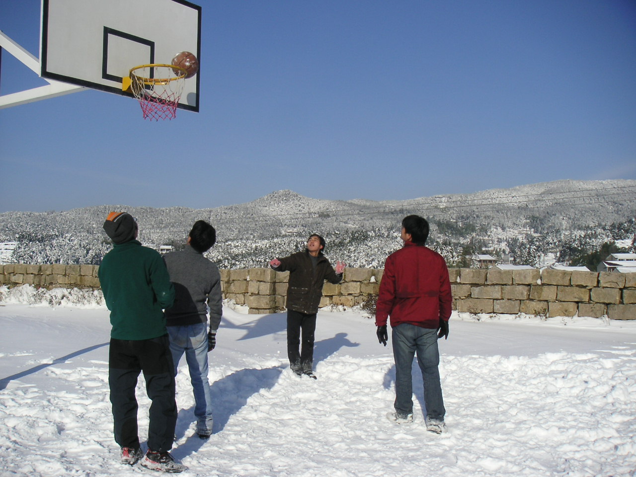 2005年1月1日北山冰雪世界行