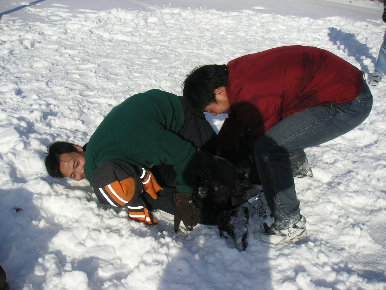 2005年1月1日北山冰雪世界行