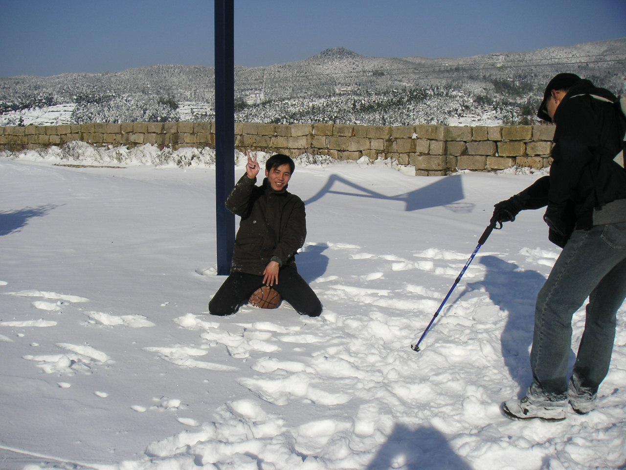 2005年1月1日北山冰雪世界行