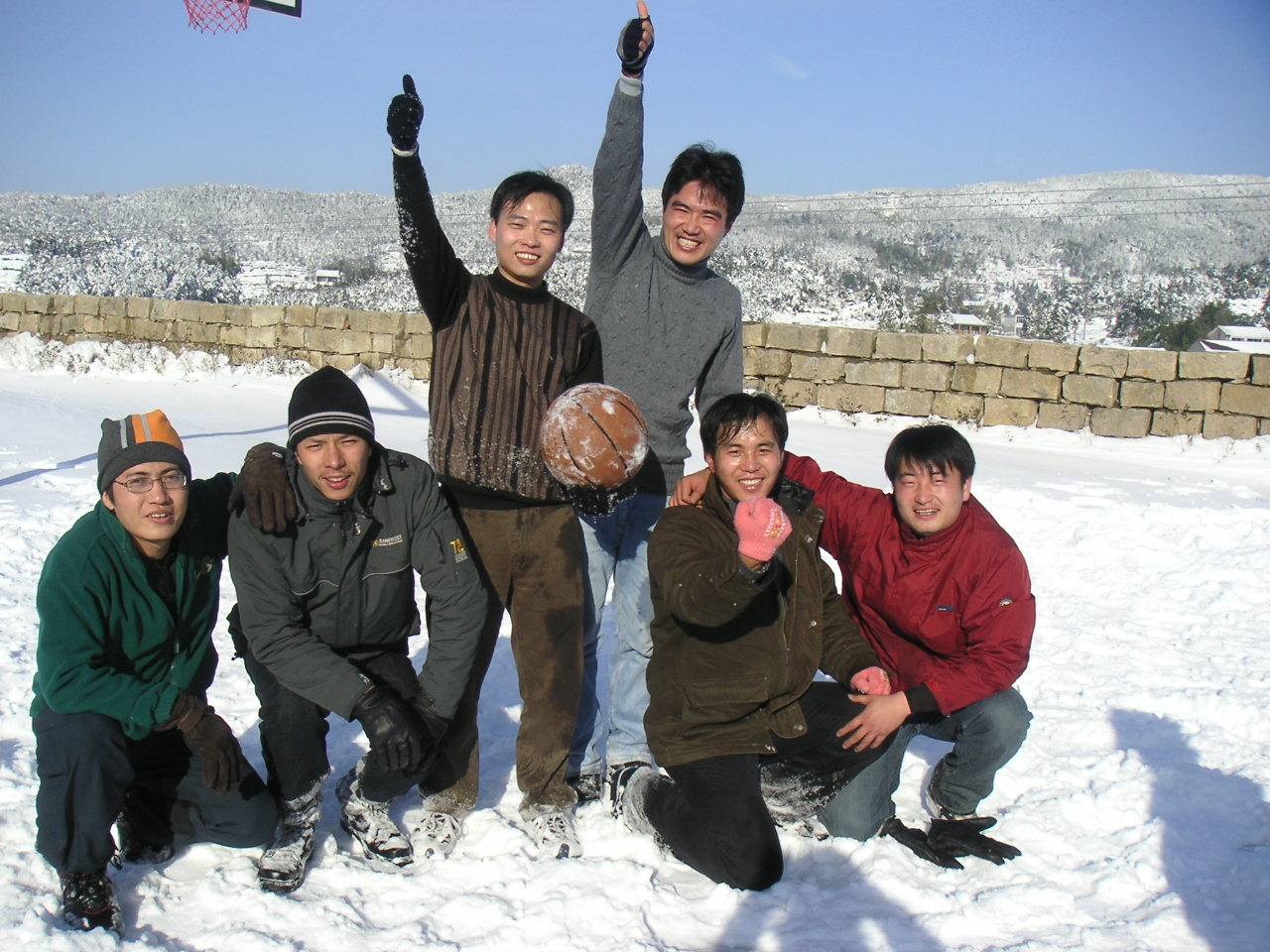 2005年1月1日北山冰雪世界行