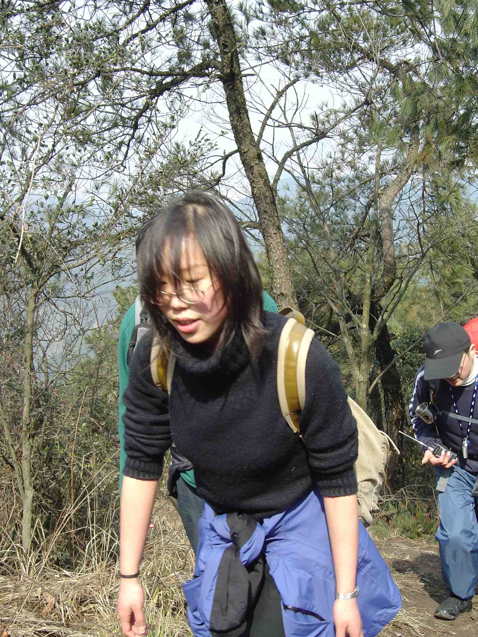 你们走黄岩，我只能走西湖群山了