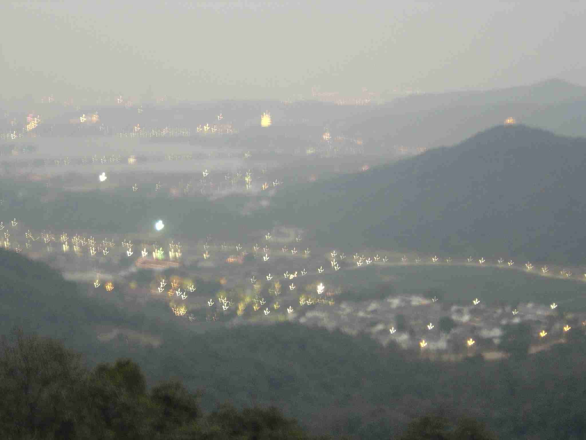 你们走黄岩，我只能走西湖群山了