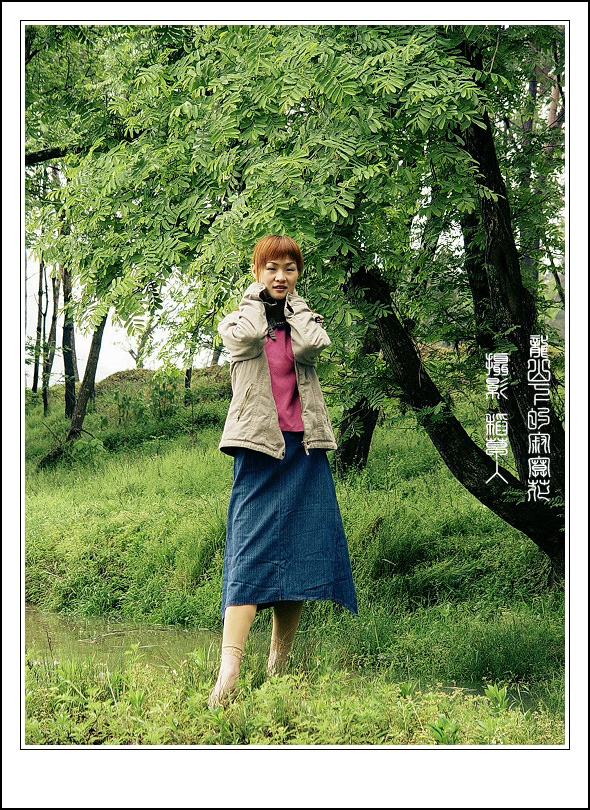 =龙山下的寂寞花=4月23日人像外拍作业（一）