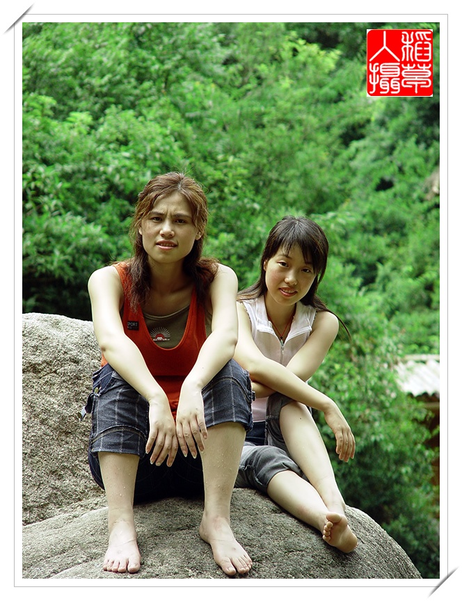 我随小盏游石梁