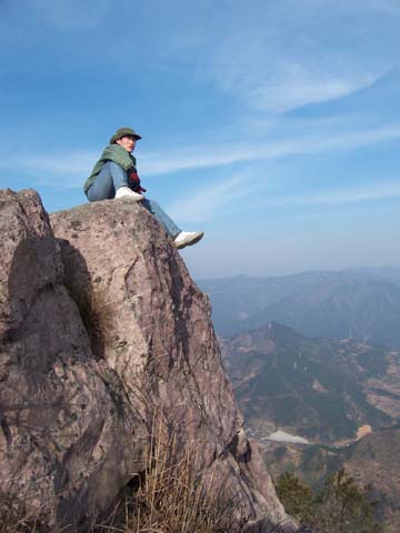 放脚筋之旅，吃住在鹧鸪山上