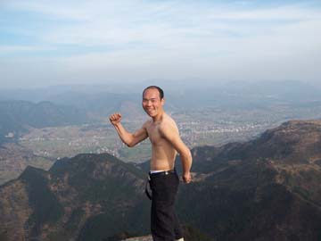 放脚筋之旅，吃住在鹧鸪山上