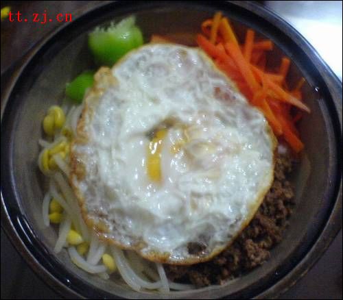 如是的美丽料理の石锅拌饭DIY