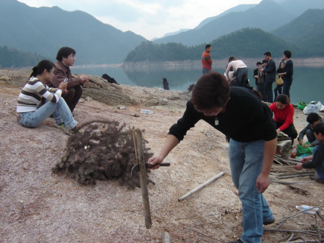 20060305寒山湖、明岩、九遮山20060305之行小记