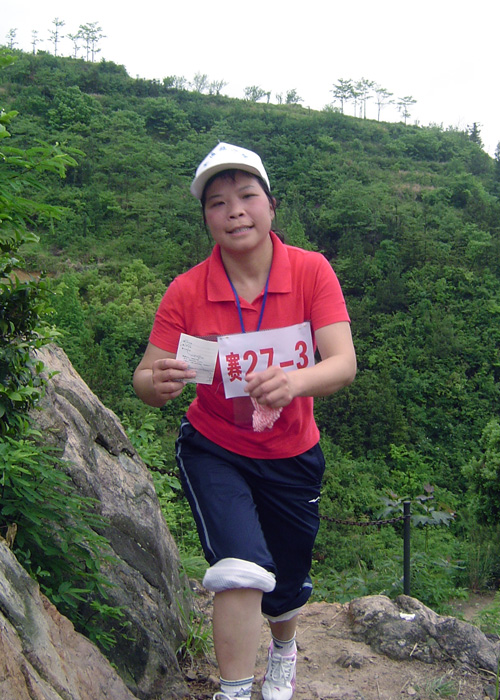 台山博览队在＂户外越野挑战赛＂中