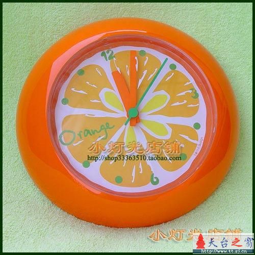 大家来看看我的橘子小闹钟怎么样啊