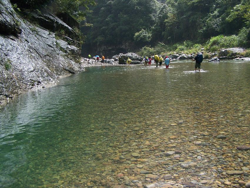 穿越华东第一峡--炉西峡归来PP
