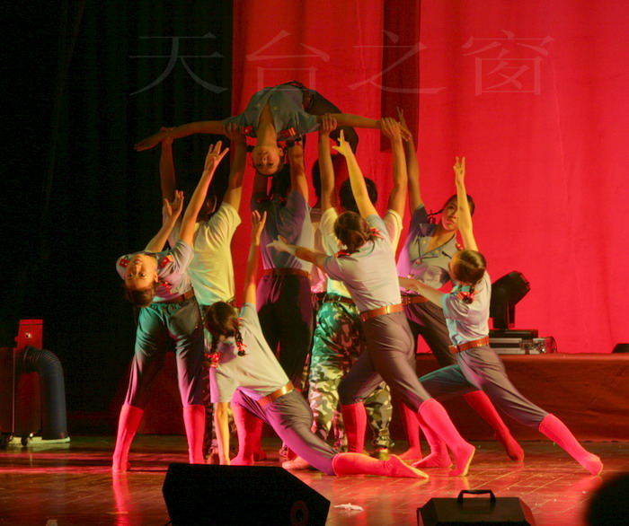 天台第十一届中小学文艺会演一些精彩表演