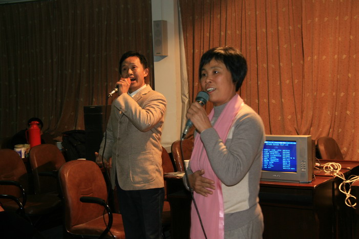 2007圣诞夜与义乌戏迷联欢交流