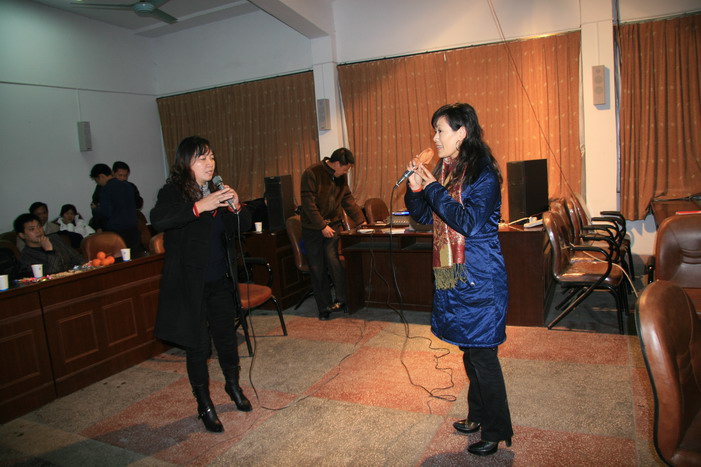 2007圣诞夜与义乌戏迷联欢交流
