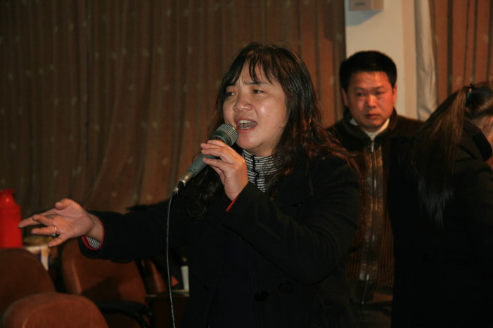 2007圣诞夜与义乌戏迷联欢交流