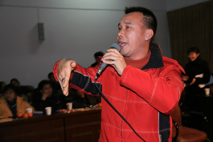 2007圣诞夜与义乌戏迷联欢交流