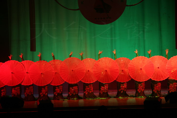 天台第十一届中小学文艺会演一些精彩表演