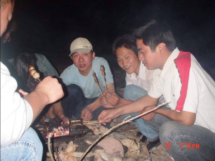 5月20日。龙山头烧烤PP。