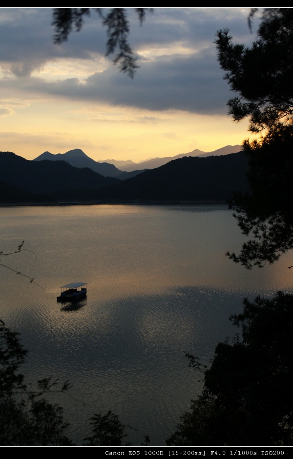 寒山湖印像.