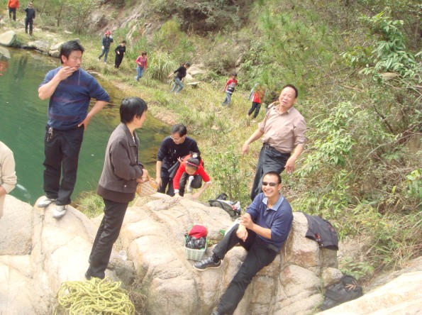 [天台驴友俱乐部]活动之____仙浴潭大型烧烤野餐活动