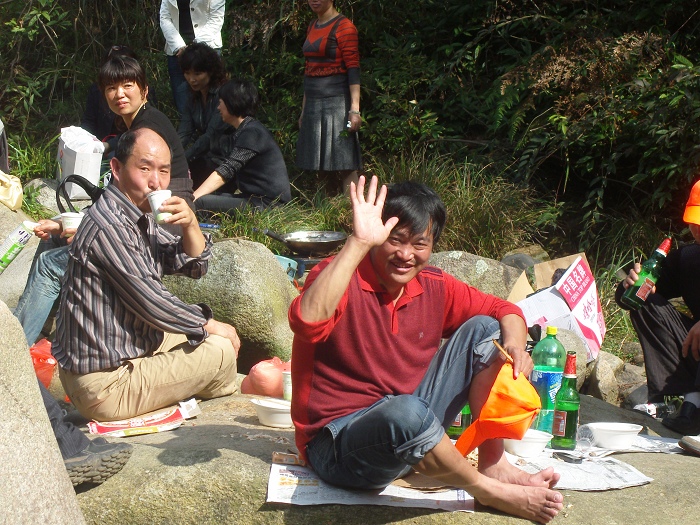 [天台驴友俱乐部]活动之____仙浴潭大型烧烤野餐活动