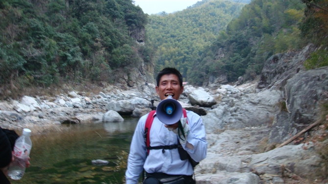 [天台驴友俱乐部]活动之------浙东大峡谷顺利归来!
