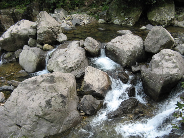 08.8.30潘岙杨－捣臼孔－雷音寺－潘岙杨(环线)登山溯溪PP
