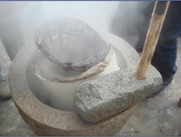 [天台驴友俱乐部]活动____捣水糕 . 过大年