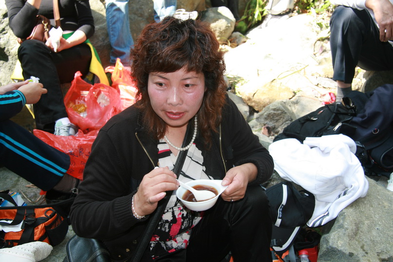 天台驴友俱乐部一周年重走九龙潭