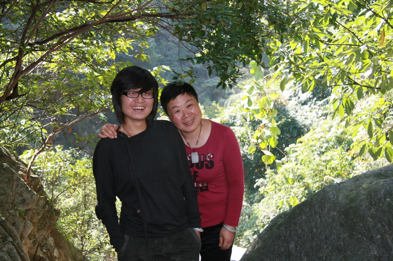 天台驴友俱乐部一周年重走九龙潭
