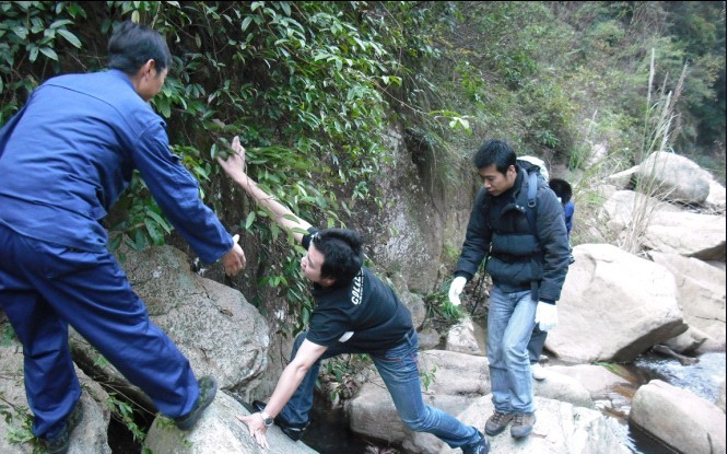 天台驴友俱乐部之-----探秘十门坑