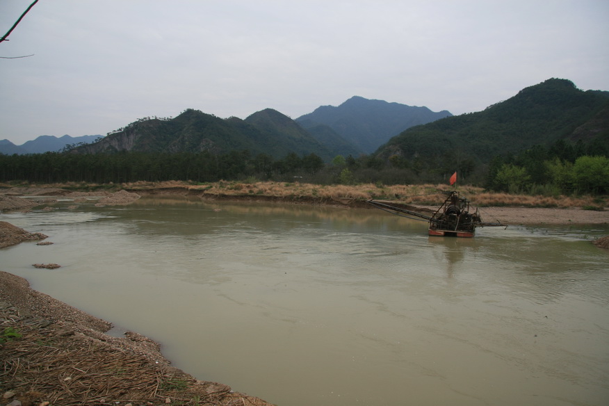 沿始丰溪旅游线