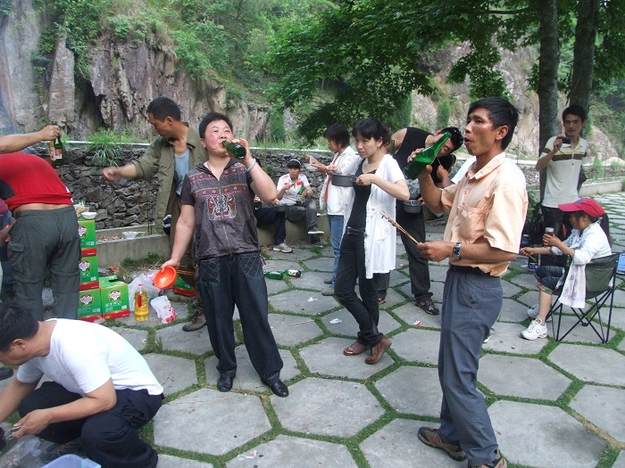 乐清市“中雁杯”登山比赛掠影