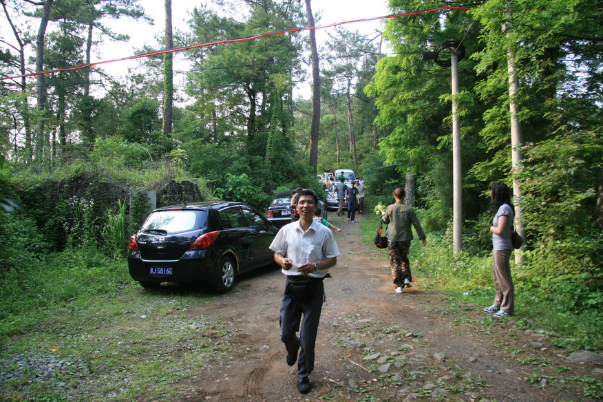 090613天台驴友俱乐部和乐清老狼刻外俱乐部塔头寺联欢