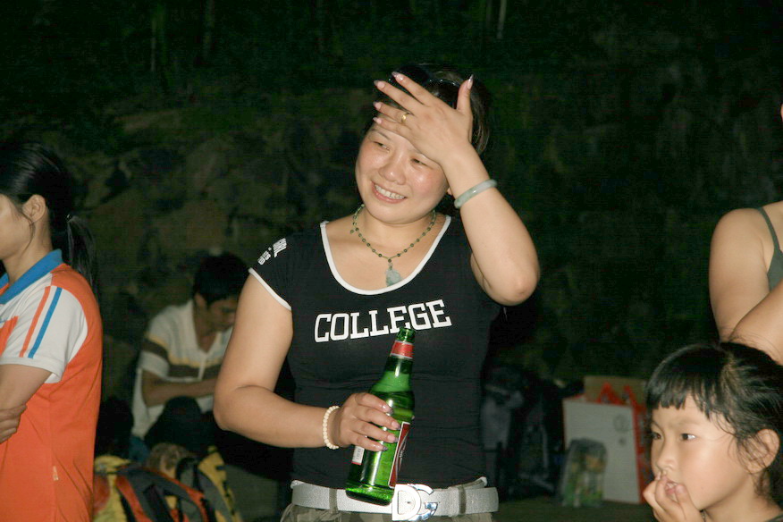 090613天台驴友俱乐部和乐清老狼户外俱乐部塔头寺联欢