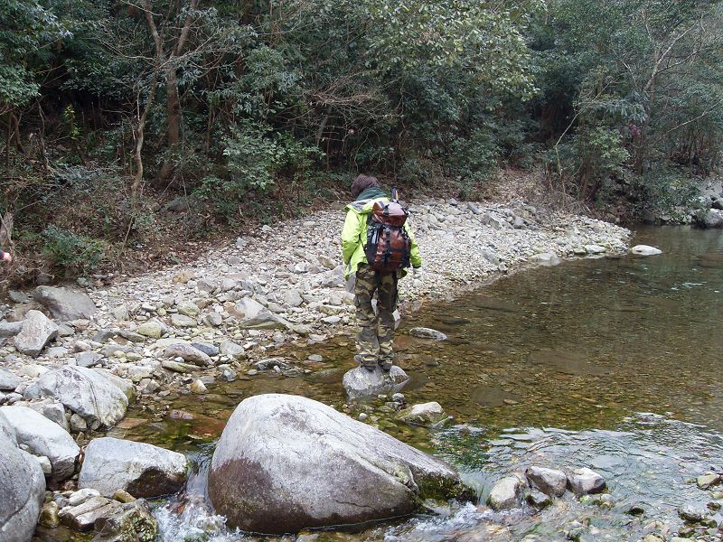 激情穿越湫水大峡谷